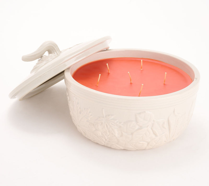 HomeWorx by Slatkin + Co. 50oz Table Candle with Lid — View 5