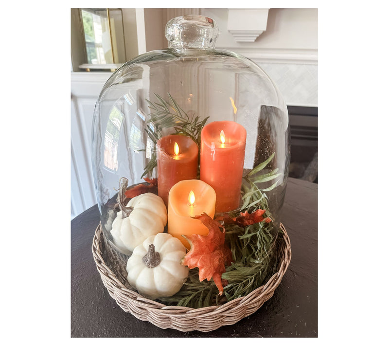 Luminara Set of 3 Colorscape Flameless Pillars — View 3