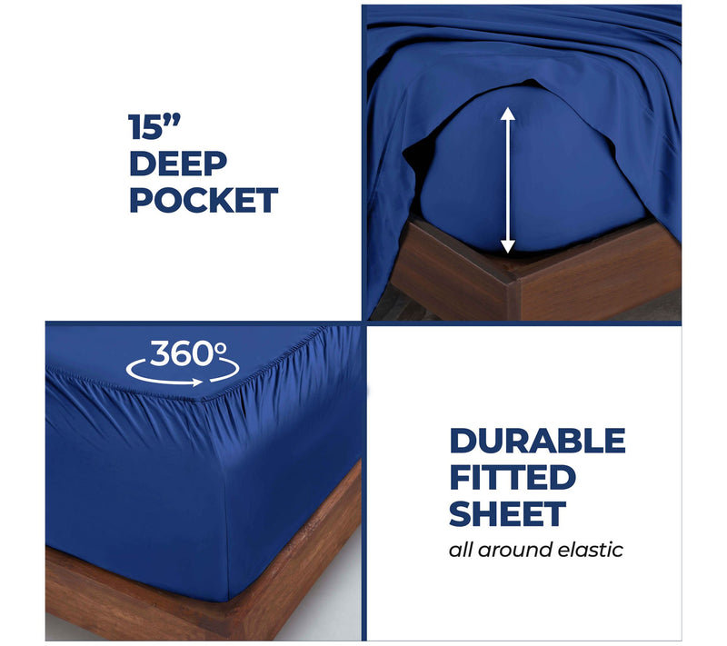 Superior Modal From Beechwood Deep Pocket SheetSet, Twin XL — View 10