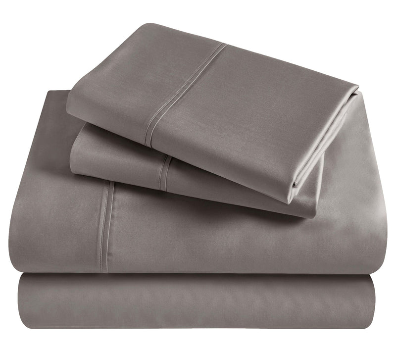 Superior Egyptian Cotton Deep Pocket Sheet Set,  Split King — Main view