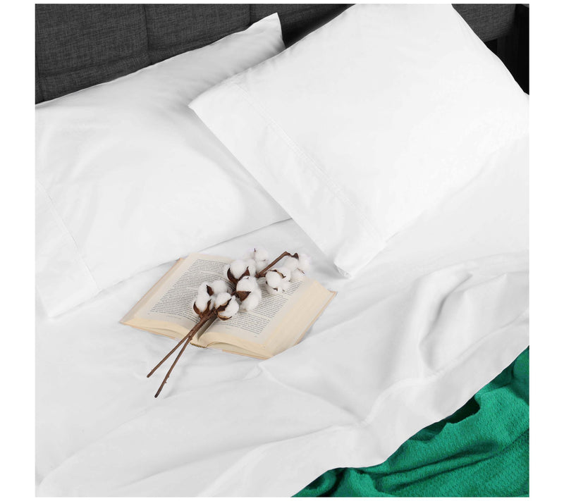 Superior Organic Cotton Extra Deep Pocket Bed Sheet Set, Full — View 9