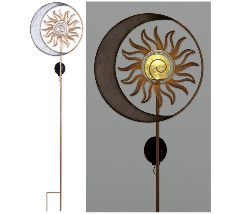 Sunset Vista Designs Moon Solar Stake — View 14