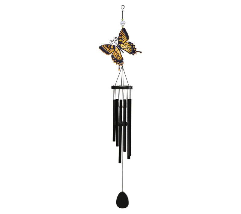 Sunset Vista Designs Butterfly Wind Chimes 45" — View 9