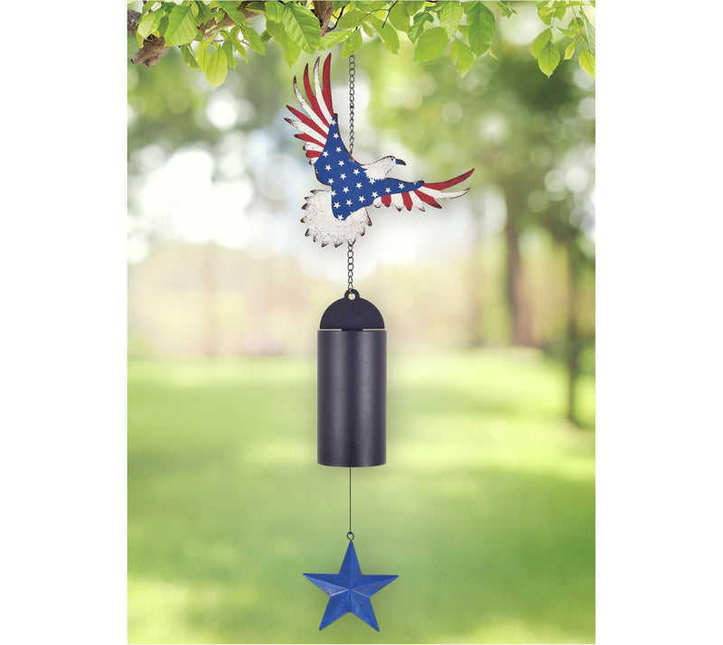 Sunset Vista Designs Americana Wind Bell — View 2