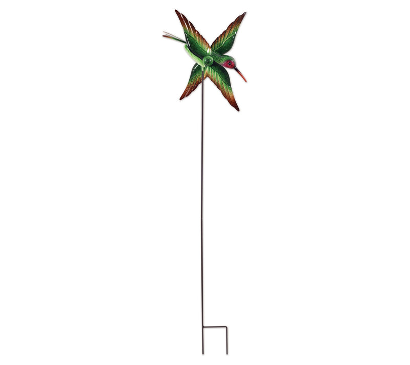 Sunset Vista Designs Hummingbird Spinner Stakes — View 8