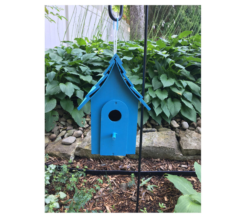 Santa's Workshop 9" Cottage Birdhouse — View 2