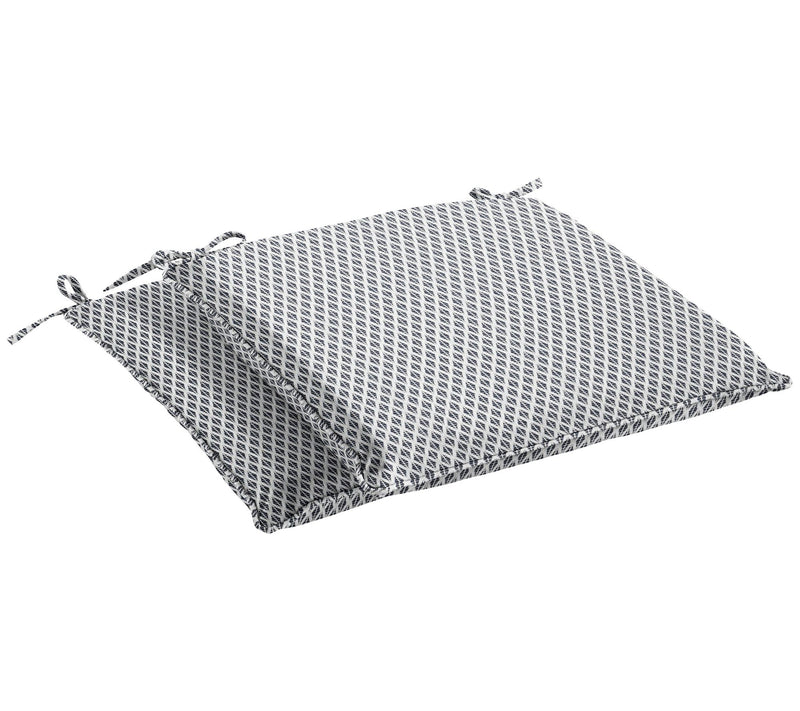 Sorra Home Outdoor Corded Chair Pad Set of 2 — View 8