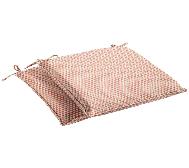Sorra Home Outdoor Corded Chair Pad Set of 2 — View 10