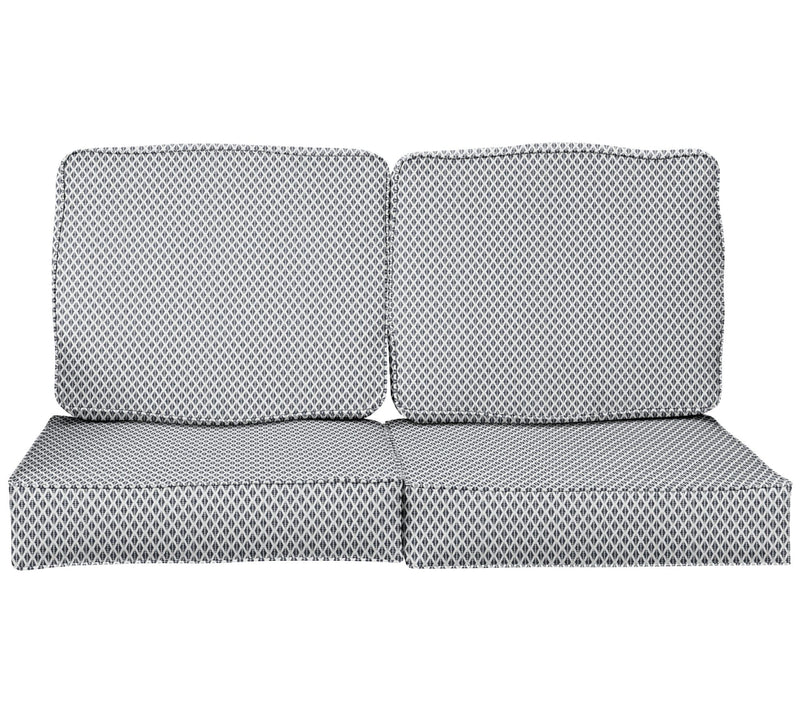 Sorra Home Outdoor Loveseat Cushion Set — View 8