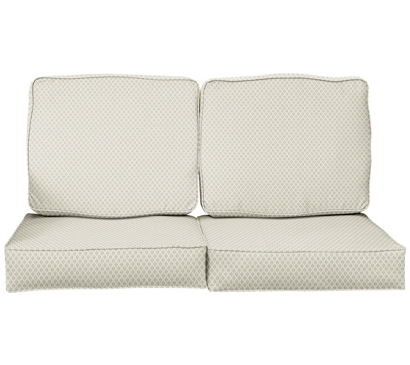 Sorra Home Outdoor Loveseat Cushion Set — Main view