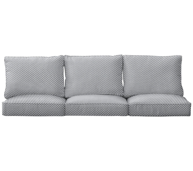 Sorra Home Outdoor Deep Seating Sofa Cushion Set — View 8