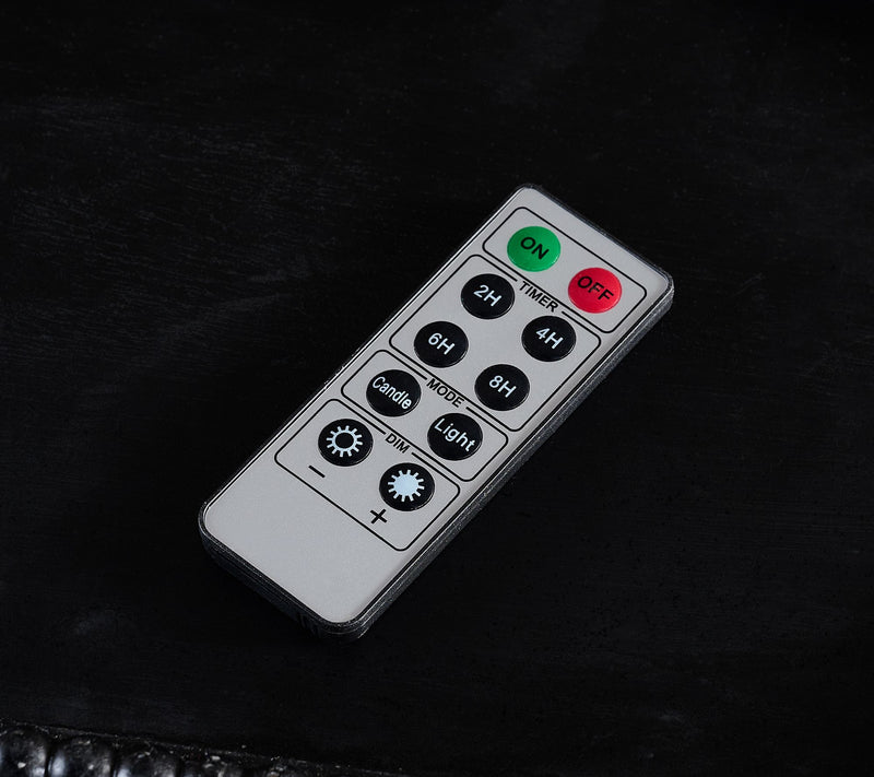 Set of 4 10" Candle Light Tapers with Remote by Valerie — View 2