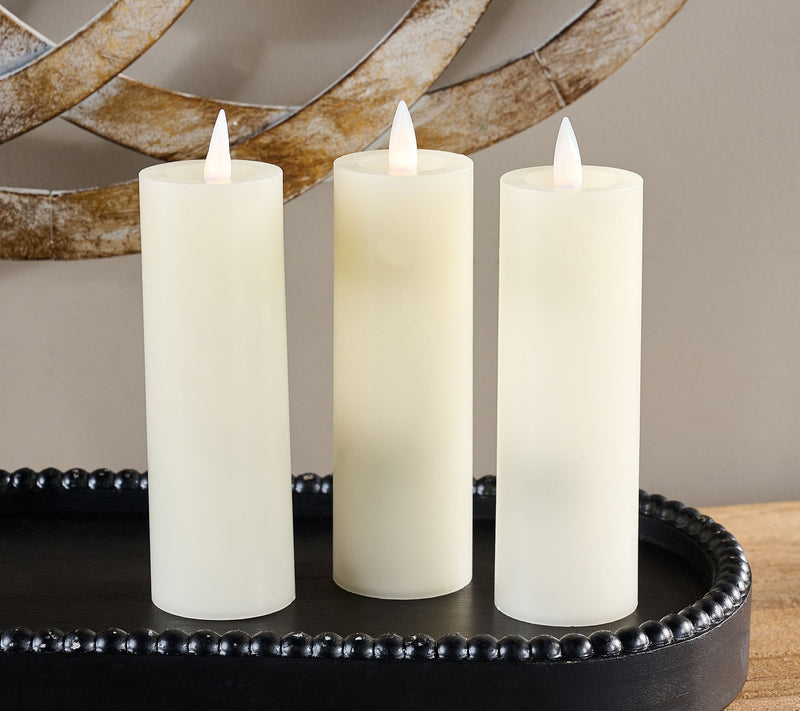 Set of 3 2x6 Candle Light Candles with Remote by Valerie — Main view