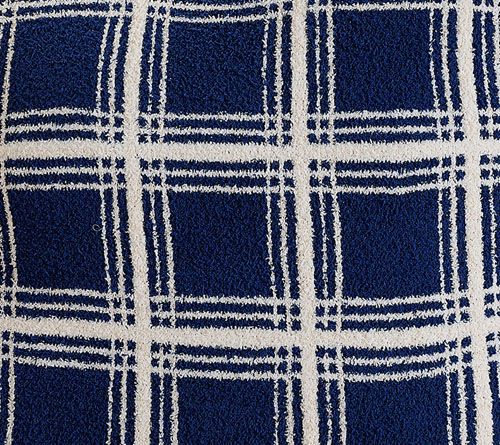 26" x 26" Feather Knit & Sherpa Plaid Pillow by Kim Gravel — View 8