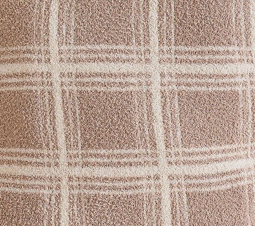 26" x 26" Feather Knit & Sherpa Plaid Pillow by Kim Gravel — View 10