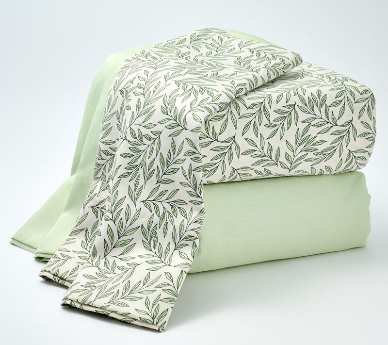 Home Reflections 2-Pack Cotton Sateen Sheet Set — View 21
