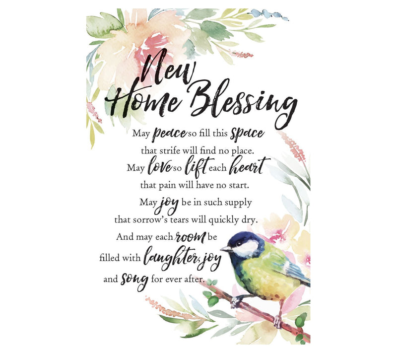 Dexsa New Home Blessing Woodland Grace Series Wall Plaque — Main view