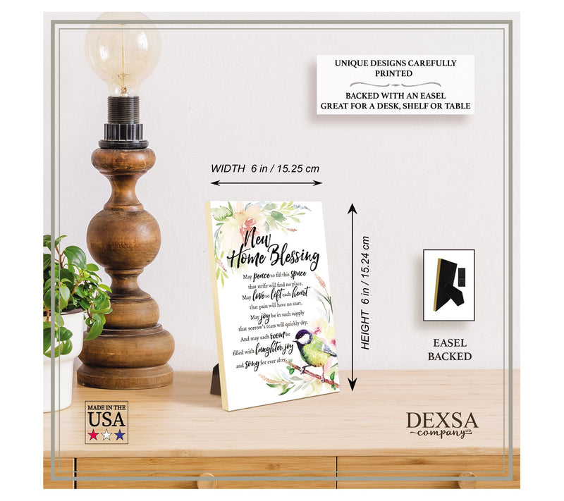 Dexsa New Home Blessing Woodland Grace Series Wall Plaque — View 2