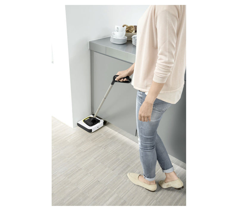 Karcher KB 5 Cordless Electric Broom - White — View 9
