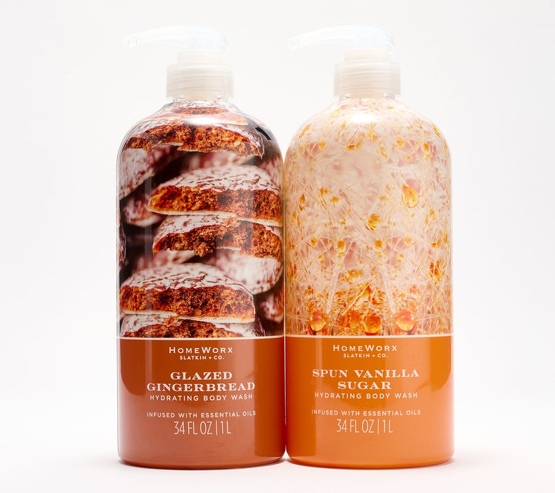 HomeWorx by Slatkin + Co. S/2 34oz Body Wash — Main view