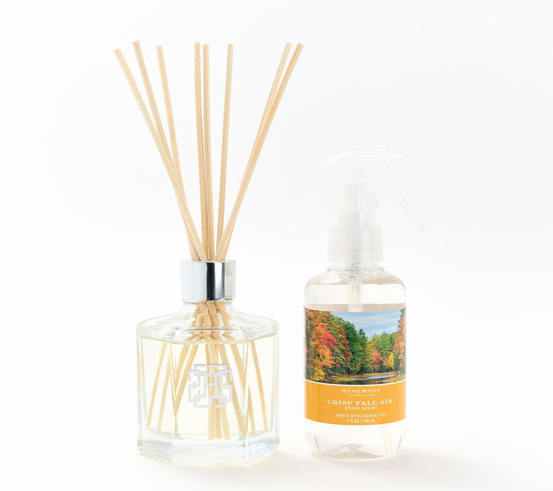 HomeWorx by Slatkin & Co. Holiday Reed Diffuser & Room Spray Set — View 8
