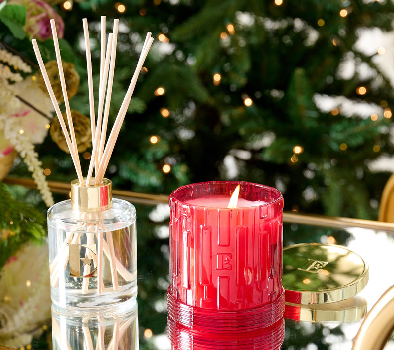 Elton John x Slatkin + Co. Woodside 8oz Candle & Reed Gift Set — View 14