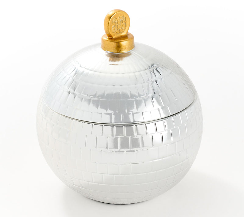 HomeWorx by Slatkin + Co. 14-oz Sparkling Cuvee Disco Ball Candle — View 2