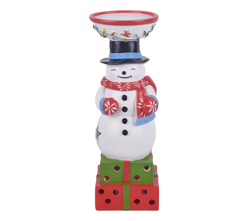 Temp-tations 12" Illuminated Resin Character Candle Holder — Main view