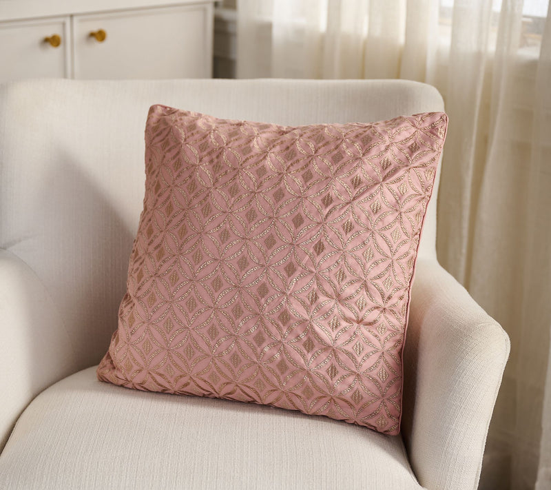 Northern Nights Metallic Embroidered 18x18 Dec Pillow — View 8