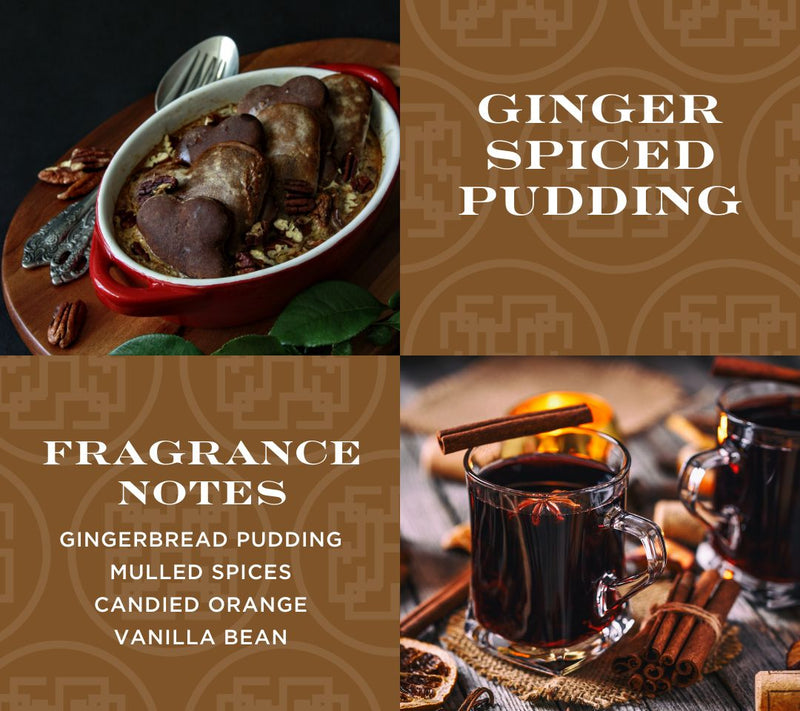 Elton John x Slatkin + Co. S/2 14oz Ginger Spiced Pudding Candles — View 2