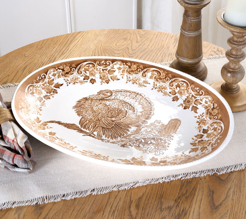 Cozy Cottage by Liz Marie Ceramic Serving Platter — View 5