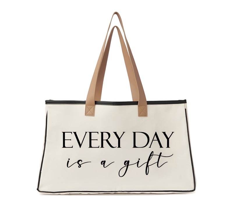 The Vintage Sparrow Inspirational Canvas Tote Bag — Main view