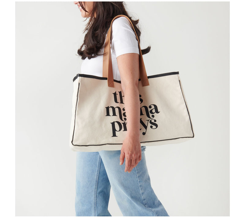 The Vintage Sparrow Inspirational Canvas Tote Bag — View 3