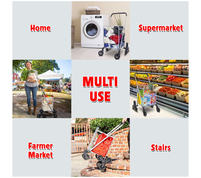 dbest products Stair Climber Cruiser Cart — View 8