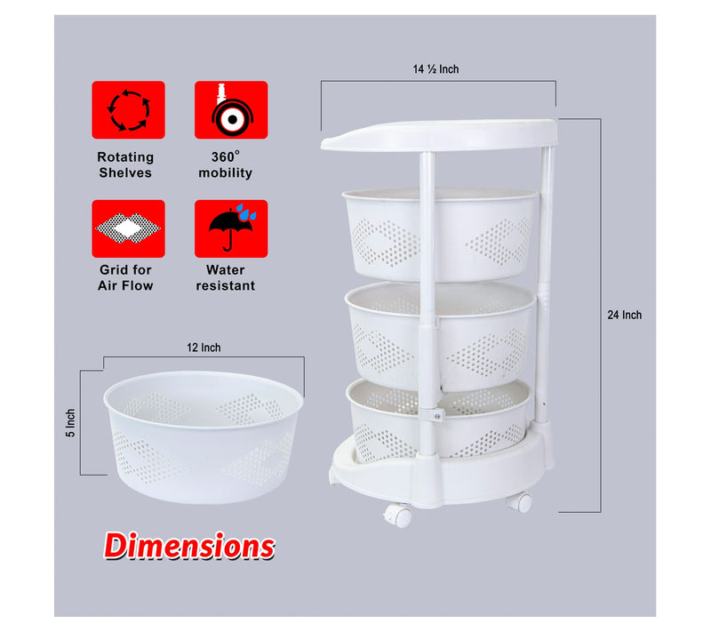 dbest products Octopus 360 3 Tier — View 2