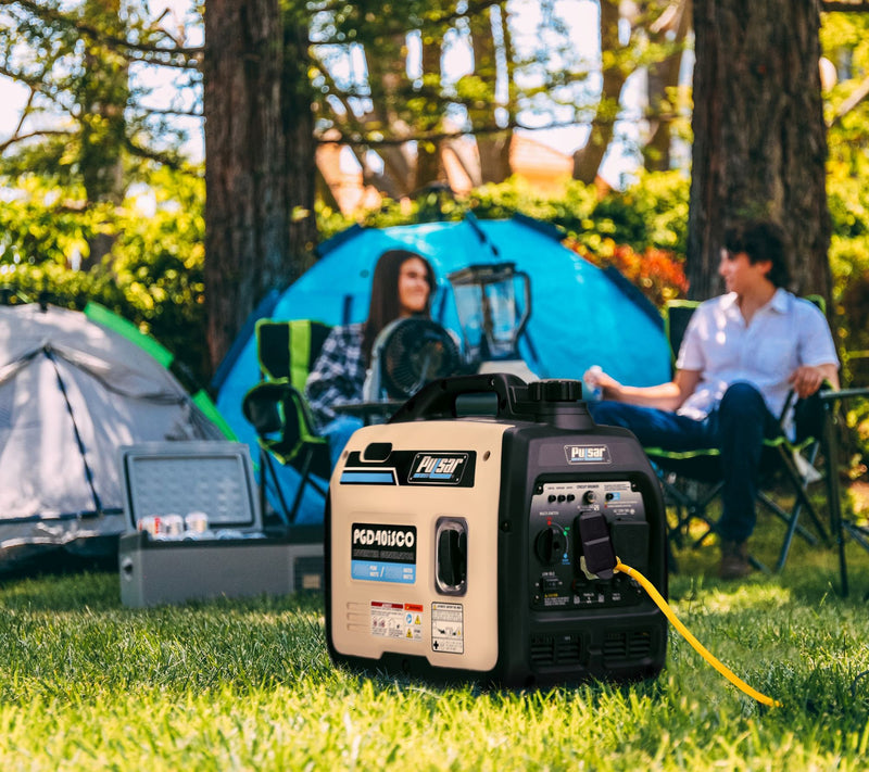 Pulsar 4,000 Watt Inverter Generator with CO Sentry — View 6
