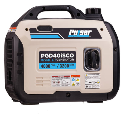 Pulsar 4,000 Watt Inverter Generator with CO Sentry