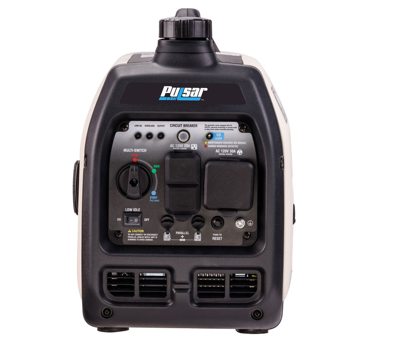 Pulsar 4,000 Watt Inverter Generator with CO Sentry — View 5