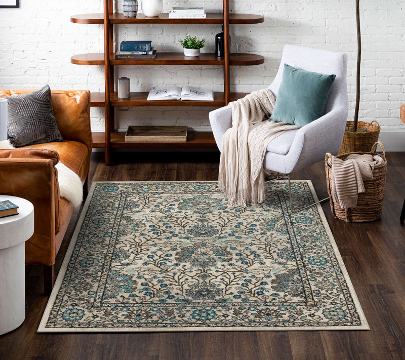 Mohawk Home Bonilla Blue 5' 3" X 8' Area Rug — View 7