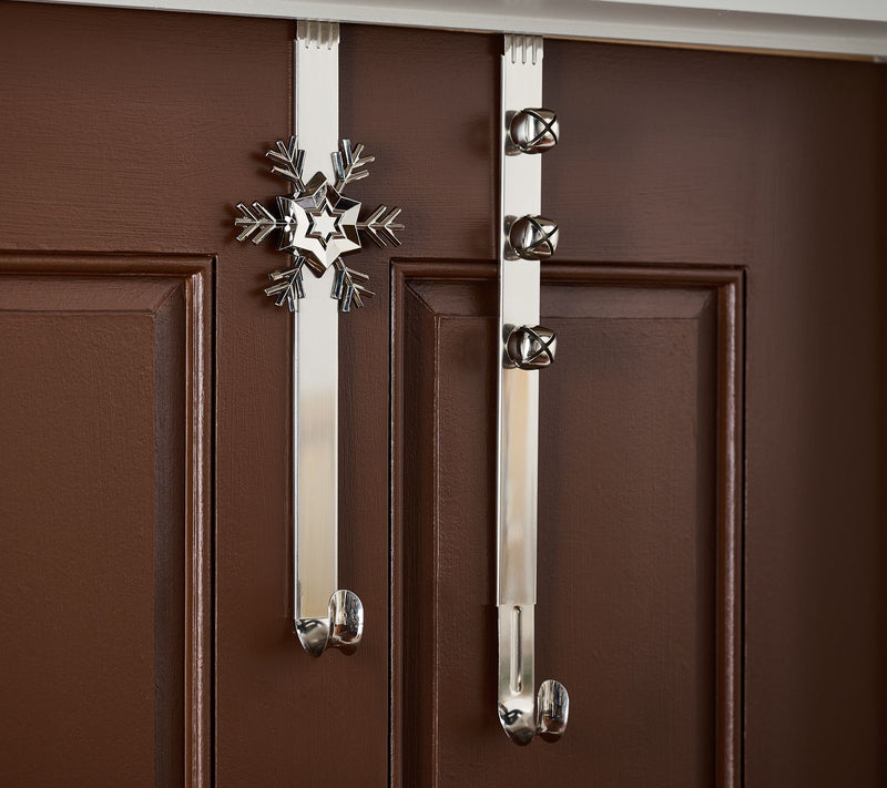 Home Reflections S/2 Decorative Adjustable Wreath Hangers — View 4