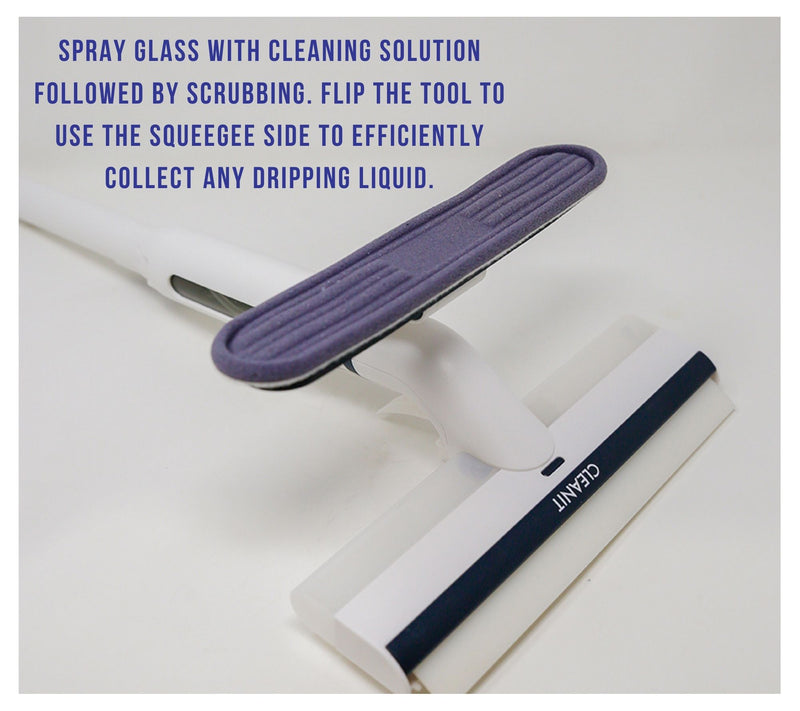 Don Aslett's Window Wiz Squeegee Blade Kit w/ Drip Collection — View 6