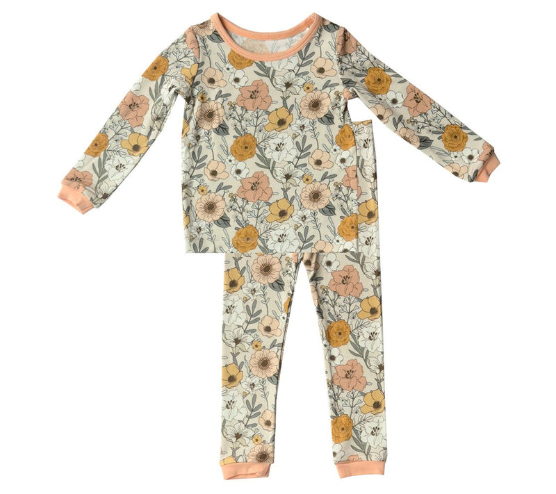 Tiny Knot Co. Toddler 2 Piece Pajama Set — View 7