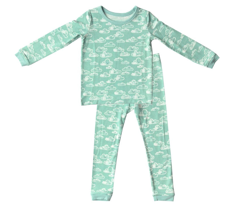 Tiny Knot Co. Toddler 2 Piece Pajama Set — View 3