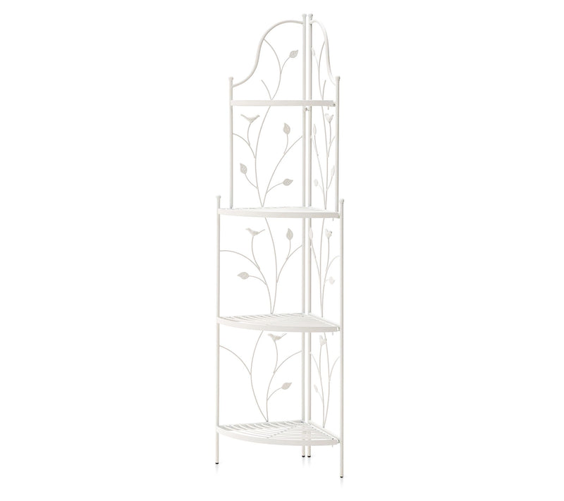 Glitzhome 52" 4 Shelf Corner Plant Stand & Storage Rack — View 11