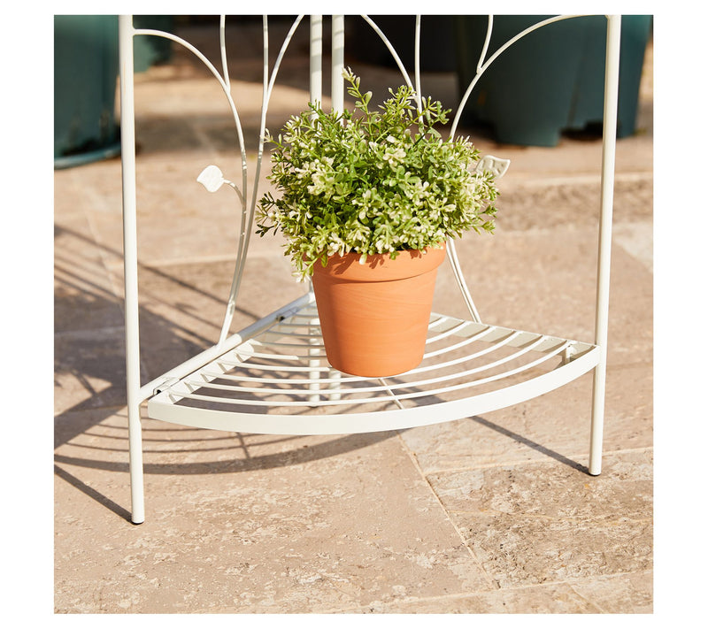 Glitzhome 52" 4 Shelf Corner Plant Stand & Storage Rack — View 8