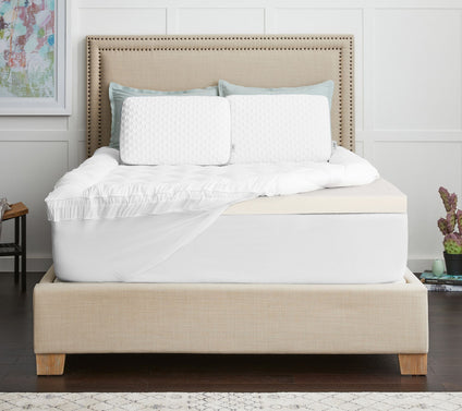 Tempur-Pedic 3" + 1" Pillow Top Mattress Topper - King
