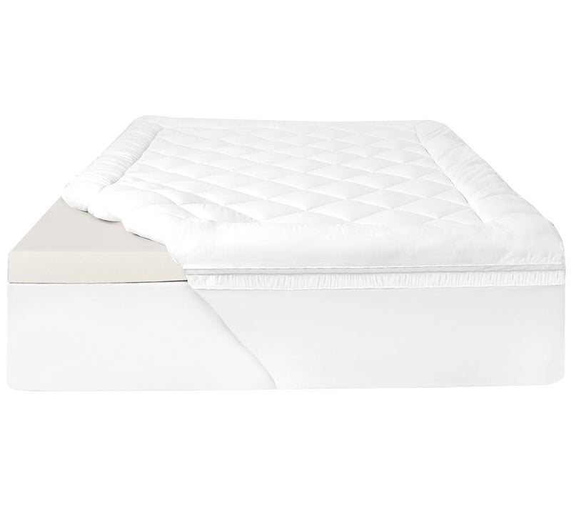 Tempur-Pedic 3" + 1" Pillow Top Mattress Topper - King — View 2