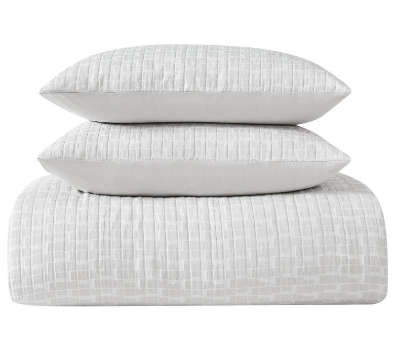 5th Avenue Lux Annabelle Geo Champagne 9pc King  Comforter Set — View 2