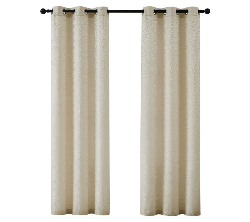 5th Avenue Lux Thalia Textured 38x84 Window Panel 2pc Set — Main view