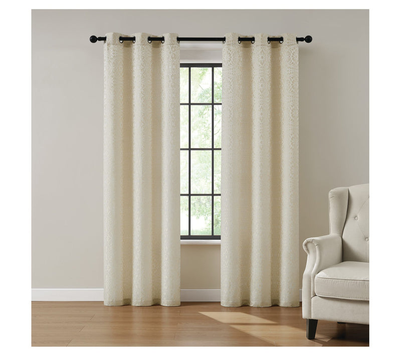 5th Avenue Lux Thalia Textured 38x84 Window Panel 2pc Set — View 4